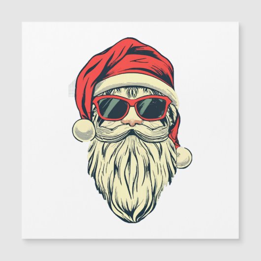 kerstman met bril (Voorkant)