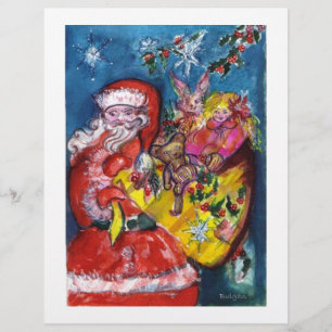 KERSTMAN MET CADEAUS FLYER
