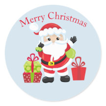 Kerstman met cadeaus
