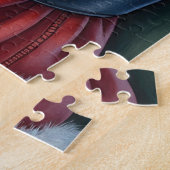 Kerstman met Cavalier King Charles Spaniel  Legpuzzel (Zijkant)