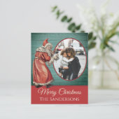  Kerstman met de kerstman (Staand voorkant)