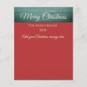  Kerstman met de kerstman (Achterkant)