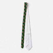 Kerstman met de vlag van Wales Stropdas (Achterkant)