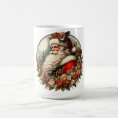 Kerstman met decoratie koffiemok (Center)