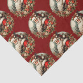 Kerstman met decoratie tissuepapier (Detail)