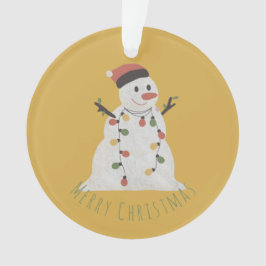 Kerstman met Fairy Lights Ornament