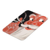  Kerstman met Herinneringsstring op Vinger Magneet (Linkerzijde)