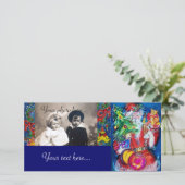 KERSTMAN MET KERSTBOOM EN CADEAUS FEESTDAGENKAART (Staand voorkant)