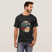  kerstman met kerstfeest Oude Fashi T-shirt (Voorkant volledig)
