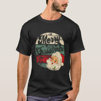kerstman met kerstfeest Oude Fashi T-shirt