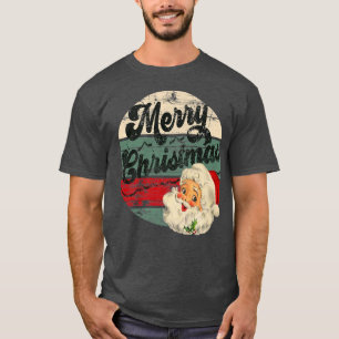  kerstman met kerstfeest Oude Fashi T-shirt