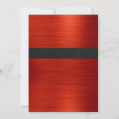 Kerstman met kerstman met kerstman: neutraal Baby Bedankkaart (Achterkant)