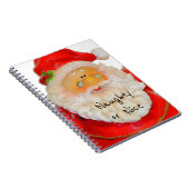 kerstman met kerstman of lijst van Nice Notitieboek (Rechterzijde)