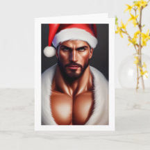 Kerstman met kerstmis