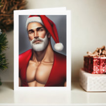 Kerstman met kerstmis