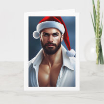 Kerstman met kerstmis