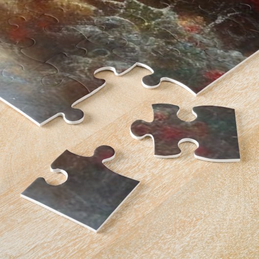 Kerstman met kinderen 2 legpuzzel (Zijkant)