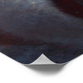 Kerstman met kinderen 4 poster (Hoek)