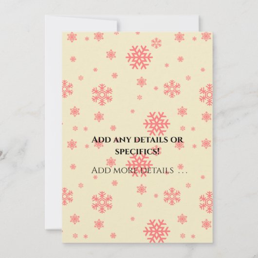 Kerstman met lama's feestelijke kerst kaart (Achterkant)