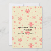 Kerstman met lama's Festieve Kerstmis Kaart (Achterkant)