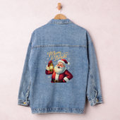 Kerstman met lantaarn Illustratie Denim Jacket (Hangar)