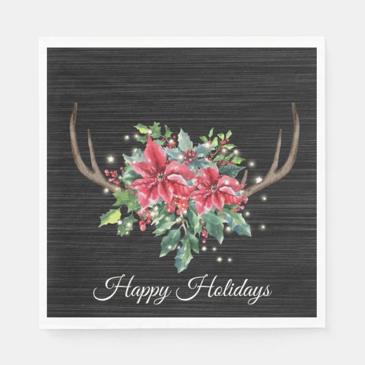 Kerstman met licht servet (Voorkant)