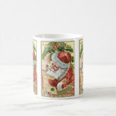 kerstman met lijst koffiemok (Center)