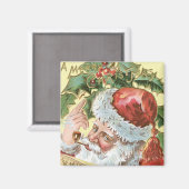 kerstman met lijst magneet (Voorkant / Achterkant)