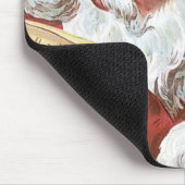  kerstman met lijst muismat (Hoek)