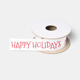 Kerstman met lint en persoonlijke naam