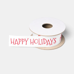 Kerstman met lint en persoonlijke naam