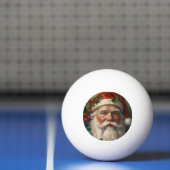 Kerstman met maretak pingpongbal (Net)