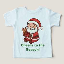 Kerstman met rendierenspeelgoed