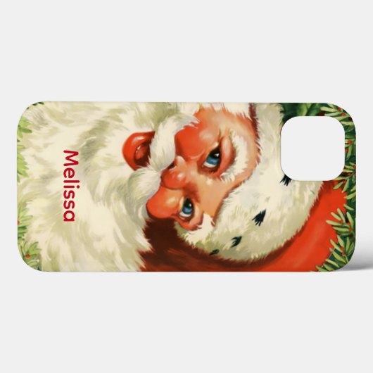 kerstman met ringzegen Case-Mate iPhone case (Achterkant (horizontaal))