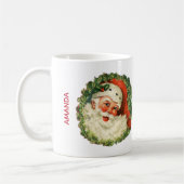  kerstman met ringzegen koffiemok (Links)