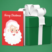 Kerstman met roze Pet met kerstmis