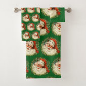  kerstman met rugleuning bad handdoek (Insitu)