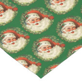 kerstman met rugleuning korte tafelloper (Hoek)