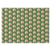  kerstman met rugleuning tafelkleed (Voorkant (Horizontaal))