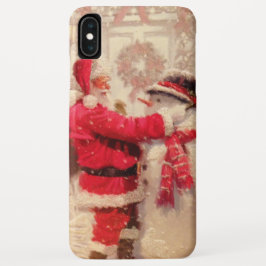  kerstman met Snowman Case-Mate iPhone 14 Plus Hoesje