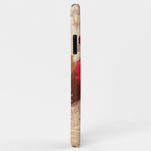  kerstman met Snowman Case-Mate iPhone Case (Achterkant/rechts)