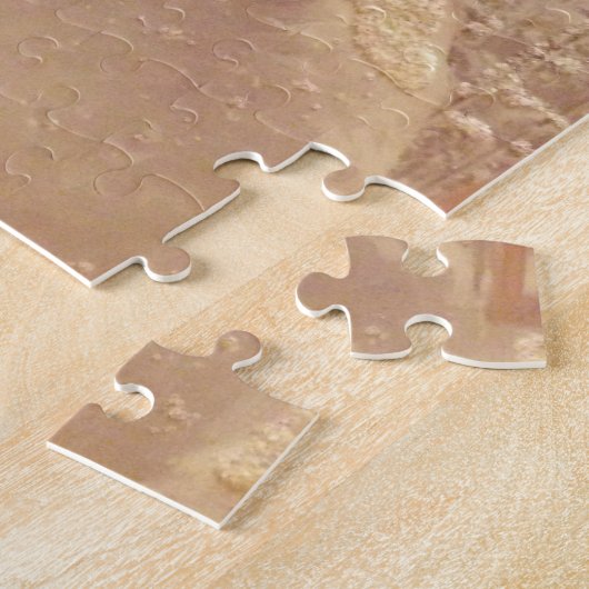  kerstman met Snowman | FEESTDAGEN Legpuzzel (Zijkant)