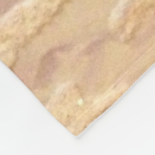 kerstman met Snowman Fleece Deken (Hoek)