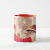 kerstman met Snowman Mok (Midden)