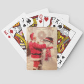 kerstman met Snowman Pokerkaarten (Achterkant)