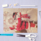  kerstman met Snowman Tissuepapier (Craft)