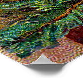  kerstman met speelgoed en draai poster (Hoek)