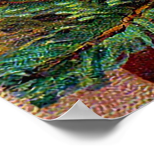  kerstman met speelgoed en draai poster (Hoek)