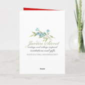  Kerstman met Sugar Snoep Christmas Feestdagen Kaart (Achterkant)