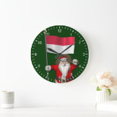 kerstman met vertrek uit Indonesië Grote Klok (Huis)